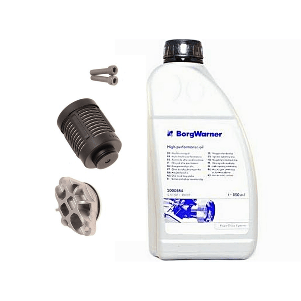 BorgWarner filter and oil kit LR032298 filter kit and oil service set for  Land Rover Freelander 2, Rangerover Evoque 4th generation