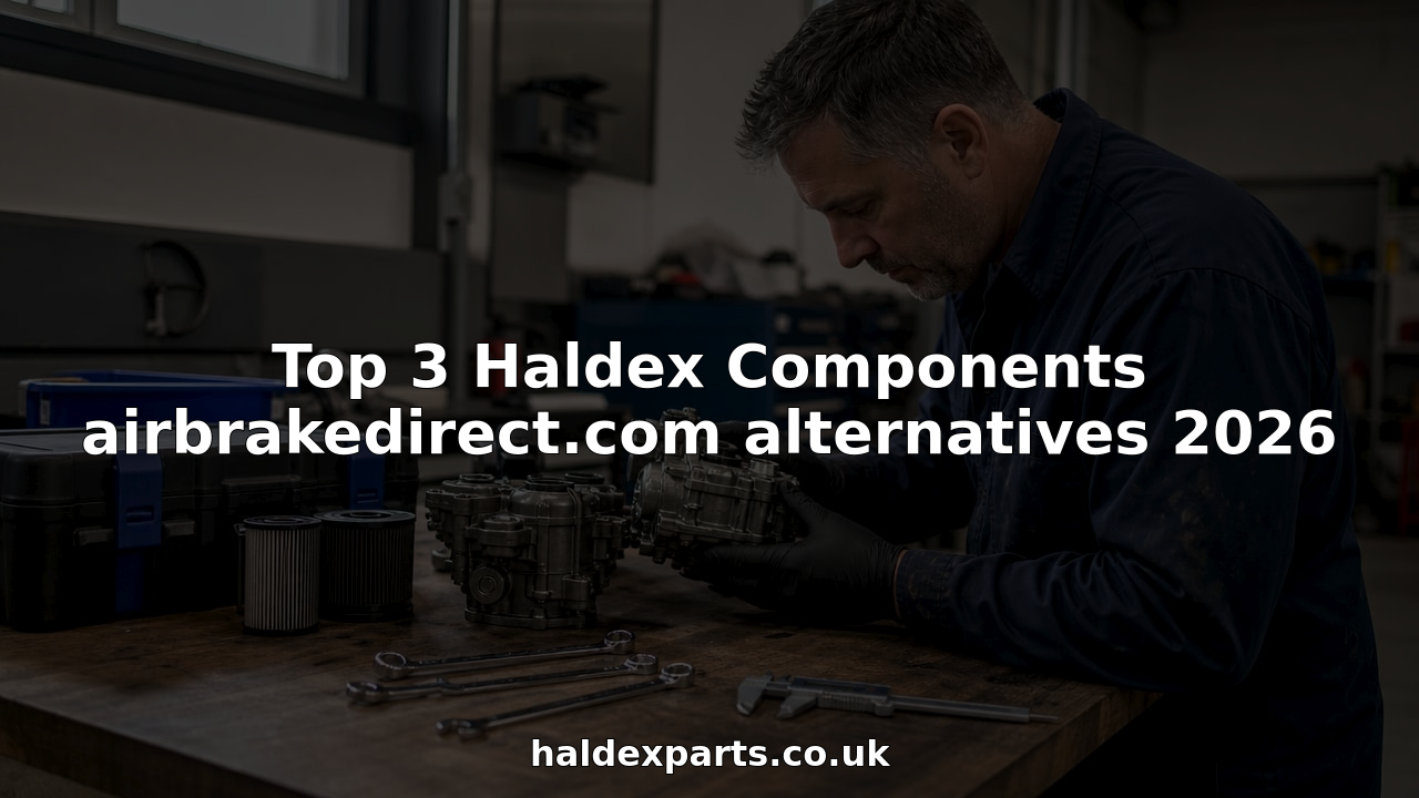 Mechanic inspecting Haldex AWD components on workbench