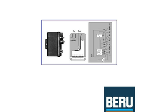 Haldexparts LTD Ignition Control Unit, glow plug system GR054 - Beru